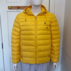 Polo Ralph Lauren Men’s Hooded Packable Puffer Jacket Coat